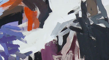 pius wilfried dreher acryl abstrakt